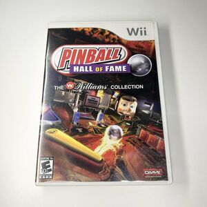 Pinball Hall of Fame: The Williams Collection Nintendo Wii 2008 CIB TESTED